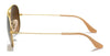 Ray-Ban AVIATOR LARGE METAL RB3025 Sunglasses | Size 58 / Arista Gold №001/33 / B-15 Brown (3N 14.6%)