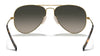 Ray-Ban AVIATOR LARGE METAL RB3025 Sunglasses | Size 62 / Arista Gold №9278R5 / Blue (3N 10.7%)