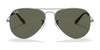 Ray-Ban AVIATOR LARGE METAL RB3025 Sunglasses | Size 62 / Arista Gold №9278R5 / Blue (3N 10.7%)