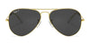 Ray-Ban AVIATOR LARGE METAL RB3025 Sunglasses | Size 62 / Arista Gold №9278R5 / Blue (3N 10.7%)