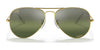 Ray-Ban AVIATOR LARGE METAL RB3025 Sunglasses | Size 62 / Arista Gold №9278R5 / Blue (3N 10.7%)