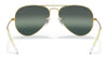 Ray-Ban AVIATOR LARGE METAL RB3025 Sunglasses | Size 62 / Arista Gold №9278R5 / Blue (3N 10.7%)