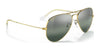 Ray-Ban AVIATOR LARGE METAL RB3025 Sunglasses | Size 62 / Arista Gold №9278R5 / Blue (3N 10.7%)