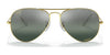 Ray-Ban AVIATOR LARGE METAL RB3025 Sunglasses | Size 62 / Arista Gold №9278R5 / Blue (3N 10.7%)