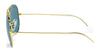 Ray-Ban AVIATOR LARGE METAL RB3025 Sunglasses | Size 62 / Arista Gold №9278R5 / Blue (3N 10.7%)