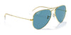 Ray-Ban AVIATOR LARGE METAL RB3025 Sunglasses | Size 62 / Arista Gold №9278R5 / Blue (3N 10.7%)