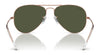 Ray-Ban AVIATOR LARGE METAL RB3025 Sunglasses | Size 62 / Arista Gold №9278R5 / Blue (3N 10.7%)