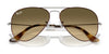 Ray-Ban AVIATOR LARGE METAL RB3025 Sunglasses | Size 62 / Arista Gold №9278R5 / Blue (3N 10.7%)