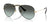 Ray-Ban AVIATOR LARGE METAL RB3025 Sunglasses | Size 62 / Black On Arista №9271GK