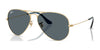 Ray-Ban AVIATOR LARGE METAL RB3025 Sunglasses | Size 62 / Arista Gold №9278R5 / Blue (3N 10.7%)