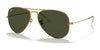 Ray-Ban AVIATOR LARGE METAL RB3025 Sunglasses | Size 58 / Arista Gold №L0205 / G-15 Green (3N 13.2%)