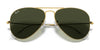 Ray-Ban AVIATOR LARGE METAL RB3025 Sunglasses | Size 58 / Arista Gold №001/33 / B-15 Brown (3N 14.6%)