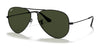 Ray-Ban AVIATOR LARGE METAL RB3025 Sunglasses | Size 58 / Black №L2823 / G-15 Green (3N 13.2%)