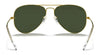 Ray-Ban AVIATOR LARGE METAL RB3025 Sunglasses | Size 55 / Arista Gold №001/33 / B-15 Brown (3N 14.6%)