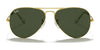 Ray-Ban AVIATOR LARGE METAL RB3025 Sunglasses | Size 55 / Arista Gold №001/33 / B-15 Brown (3N 14.6%)