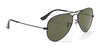 Ray-Ban AVIATOR LARGE METAL RB3025 Sunglasses | Size 58 / Arista Gold №001/33 / B-15 Brown (3N 14.6%)