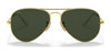 Ray-Ban AVIATOR LARGE METAL RB3025 Sunglasses | Size 58 / Arista Gold №001/33 / B-15 Brown (3N 14.6%)