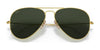 Ray-Ban AVIATOR LARGE METAL RB3025 Sunglasses | Size 58 / Arista Gold №001/33 / B-15 Brown (3N 14.6%)