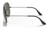 Ray-Ban AVIATOR LARGE METAL II RB3026 Sunglasses | Size 62 / Arista Gold №L2846 / G-15 Green (3N 13.2%)