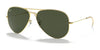 Ray-Ban AVIATOR LARGE METAL II RB3026 Sunglasses | Size 62 / Arista Gold №L2846 / G-15 Green (3N 13.2%)