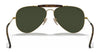 Ray-Ban OUTDOORSMAN II RB3029 Sunglasses | Size 62 / Arista Gold №181 / G-15 Green (3N 13.2%)
