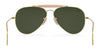 Ray-Ban OUTDOORSMAN I RB3030 Sunglasses | Size 58 / Black №L9500 / G-15 Green (3N 13.2%)