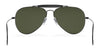 Ray-Ban OUTDOORSMAN I RB3030 Sunglasses | Size 58 / Black №L9500 / G-15 Green (3N 13.2%)