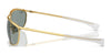 Ray-Ban OLYMPIAN I DELUXE RB3119M Sunglasses | Size 62 / Arista Gold №001/31 / G-15 Green (3N 13.2%)