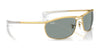 Ray-Ban OLYMPIAN I DELUXE RB3119M Sunglasses | Size 62 / Arista Gold №001/31 / G-15 Green (3N 13.2%)