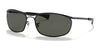 Ray-Ban OLYMPIAN I DELUXE RB3119M Sunglasses | Size 62 / Black №002/58 / G-15 Green (Polarized) (3P 11%)