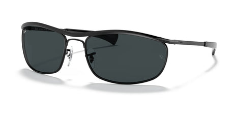 The Ray-Ban OLYMPIAN I DELUXE RB3119M sunglasses, size 62, feature a sleek metal frame and dark lenses, blending style with renowned UV protection.