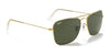 Ray-Ban CARAVAN RB3136 Sunglasses / Arista Gold №1 / G-15 Green (3N 13.2%) / Size 58