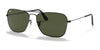 Ray-Ban CARAVAN RB3136 Sunglasses / Gunmetal №4 / G-15 Green (3N 13.2%) / Size 55