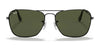 Ray-Ban CARAVAN RB3136 Sunglasses / Arista Gold №1 / G-15 Green (3N 13.2%) / Size 58