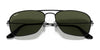 Ray-Ban CARAVAN RB3136 Sunglasses / Arista Gold №1 / G-15 Green (3N 13.2%) / Size 58