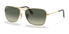 Ray-Ban CARAVAN RB3136 Sunglasses / Arista Gold №181/71 / Grey Gradient (3N 14.02%) / Size 58