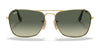 Ray-Ban CARAVAN RB3136 Sunglasses / Arista Gold №1 / G-15 Green (3N 13.2%) / Size 58