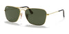 Ray-Ban CARAVAN RB3136 Sunglasses / Arista Gold №181 / G-15 Green (3N 13.2%) / Size 55