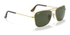 Ray-Ban CARAVAN RB3136 Sunglasses / Arista Gold №1 / G-15 Green (3N 13.2%) / Size 58