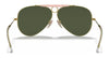 Ray-Ban SHOOTER RB3138 Sunglasses / Arista Gold №W3401 / G-15 Green (3N 13.2%) / Size 58