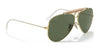 Ray-Ban SHOOTER RB3138 Sunglasses / Arista Gold №W3401 / G-15 Green (3N 13.2%) / Size 58