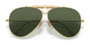 Ray-Ban SHOOTER RB3138 Sunglasses / Arista Gold №W3401 / G-15 Green (3N 13.2%) / Size 58