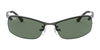 Ray-Ban RB3183 Sunglasses | Size 63 / Black №006/71 / Green (3N 14.0%)