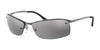 Ray-Ban RB3183 Sunglasses | Size 63 / Gunmetal №004/82 / Silver (Polarized) (3P 13.8%)