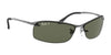 Ray-Ban RB3183 Sunglasses | Size 63 / Black №006/71 / Green (3N 14.0%)