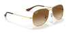 Ray-Ban COCKPIT RB3362 Sunglasses / Gunmetal №4 / G-15 Green (3N 13.2%) / Size 56