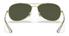 Ray-Ban COCKPIT RB3362 Sunglasses / Gunmetal №4 / G-15 Green (3N 13.2%) / Size 56