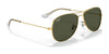 Ray-Ban COCKPIT RB3362 Sunglasses / Gunmetal №4 / G-15 Green (3N 13.2%) / Size 56