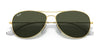 Ray-Ban COCKPIT RB3362 Sunglasses / Gunmetal №4 / G-15 Green (3N 13.2%) / Size 56