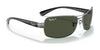Ray-Ban RB3379 Sunglasses | Size 64 / Gunmetal №004/58 / G-15 Green (Polarized) (3P 11.1%)